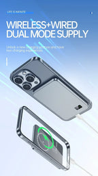 Lenovo 50000mAh 3‑in‑1 Power Bank — Magnético Wireless 22.5W MagSafe