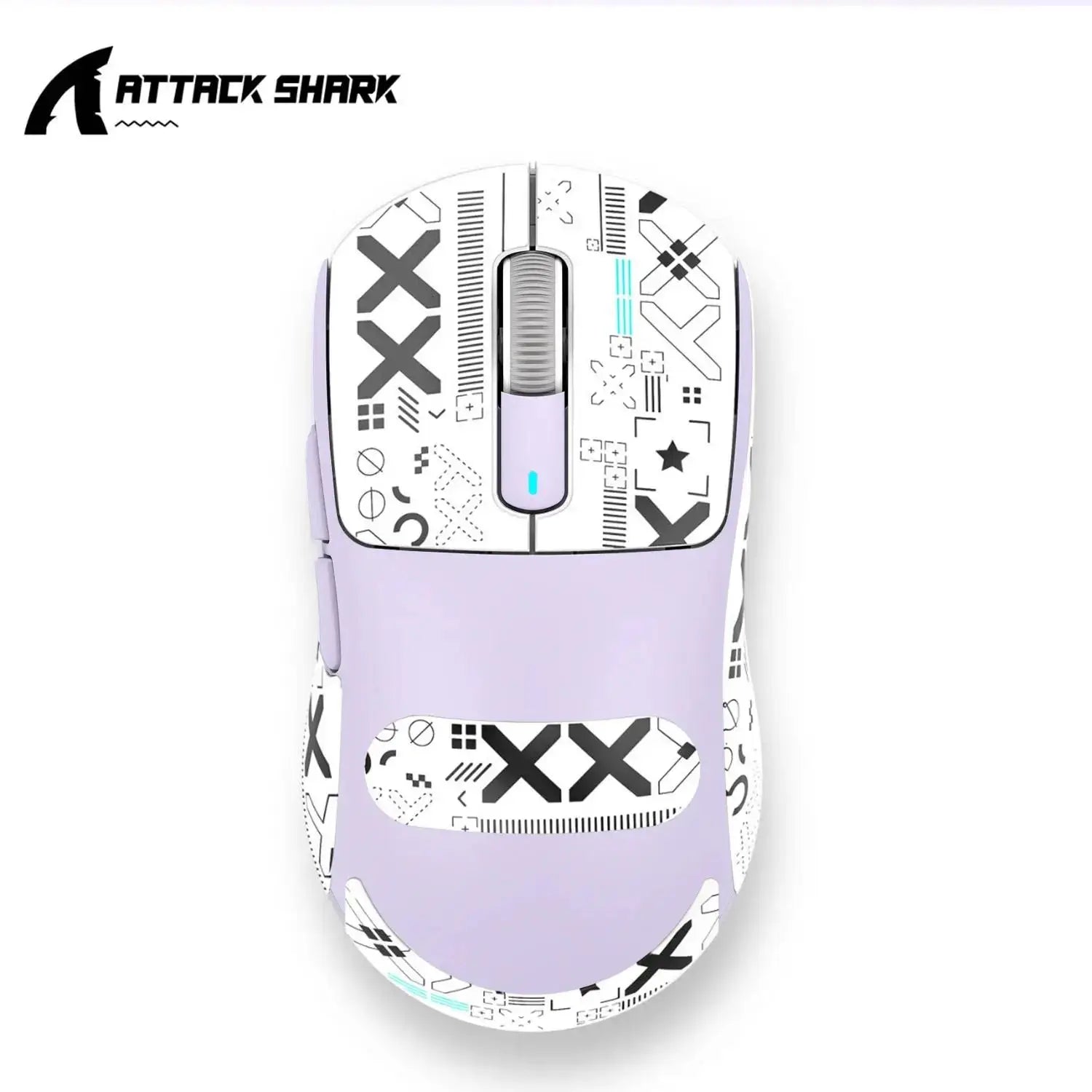 Attack Shark X3 PixArt PAW3395 Wireless Mouse, 26K DPI Lightweight Mouse ,Tri-Mode Macro Gaming Mouse,Laptop/win/mac