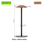 Suporte de Headphones em Nogueira — Design Minimalista em Madeira Maciça