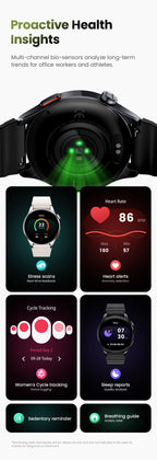 HAYLOU Watch 4S – AMOLED HD, GPS Avançado e Performance Desportiva