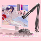 FIFINE A6T — Microfone USB Condensador com Mute, RGB e Braço Articulado