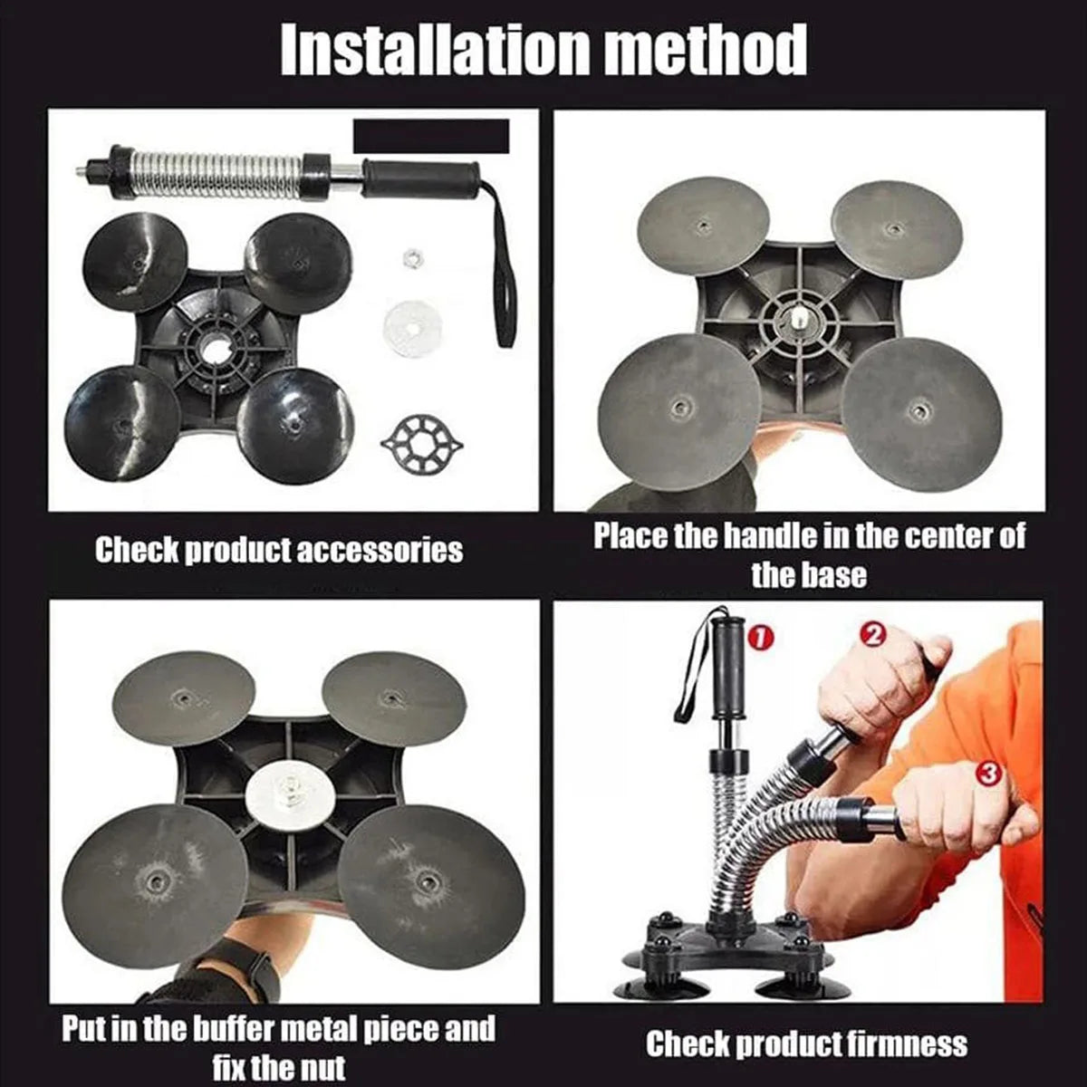 Fortalecedor de Pulso e Antebraço com Mola — Treinador Portátil para Força