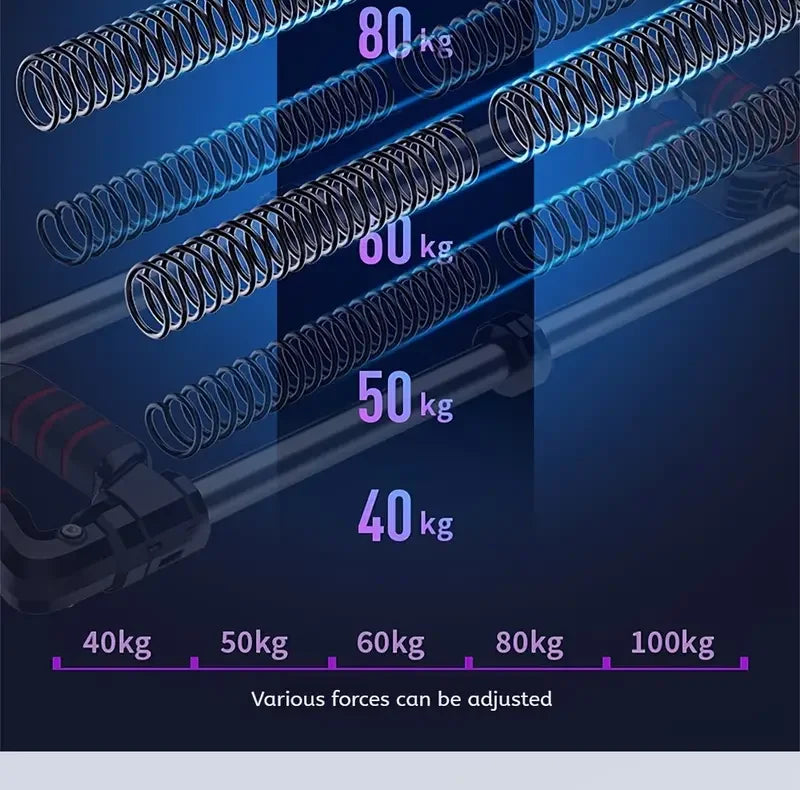 Multi functional full body exercise trainer, adjustable 220.46 pounds - capable of exercising deep muscles such as chest, abdomen