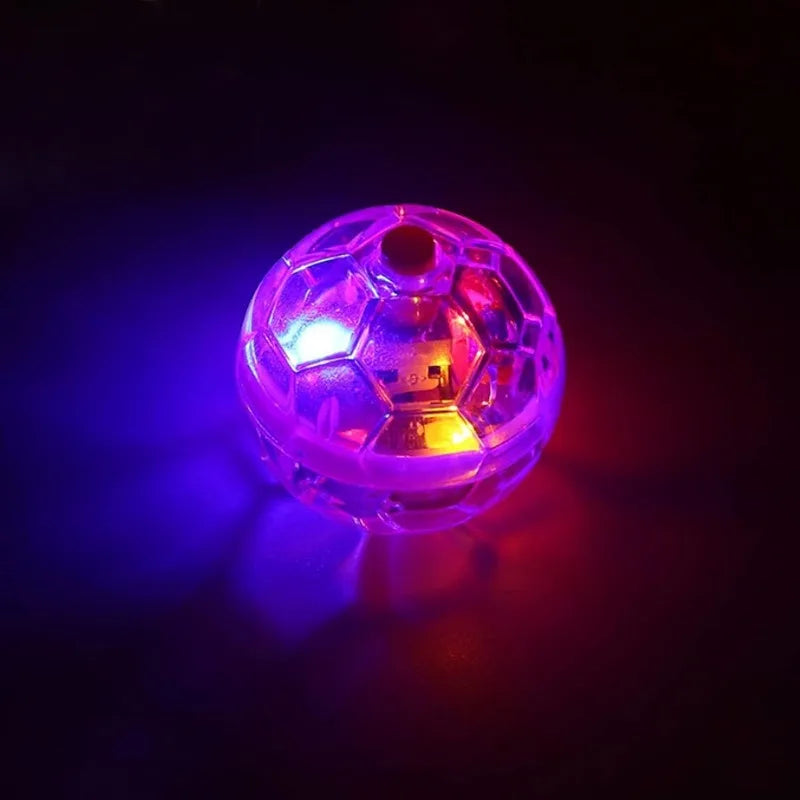 Bola LED Interativa para Gatos – Brinquedo Transparente com Luzes e Ativação por Toque