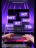 AULA WIN 68 HE Magnetic Axis Keyboard RT Gaming Mechanical Keyboard Wired 8KPolling Rate Full-Key Hot-Swappable