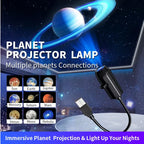 LED Star Galaxy Projector Lamp Moon Earth Wall Decor Switchable Pattern Projection Night Light for Home Bedroom Decoration
