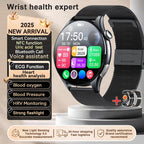 Sapphire 2025 New Health Managed Smart Watch Health Measurement Blood Fat Uric Acid Call ECG+PPG Blood Pressure Health Smartwatch iOS