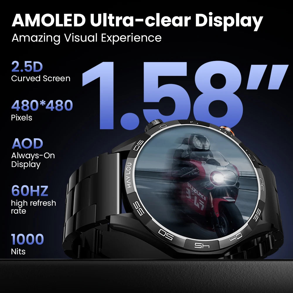 HAYLOU Solar 5 – Performance, Saúde e Ecrã AMOLED