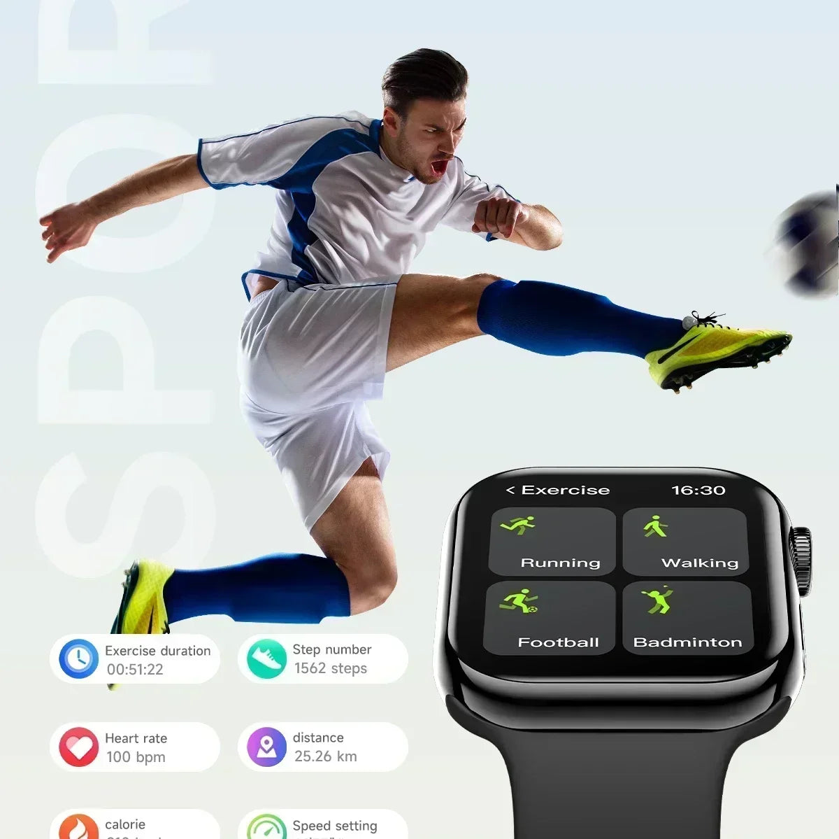 2026 New GPS Smart Watch Series 10 For Apple Watch 10 Memory Music Video Bluetooth Call Waterproof NFC Smartwatch For Android IOS