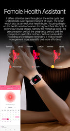 Smartwatch Saúde Avançada – Laser Inteligente, Diagnóstico Multinível e ECG+PPG