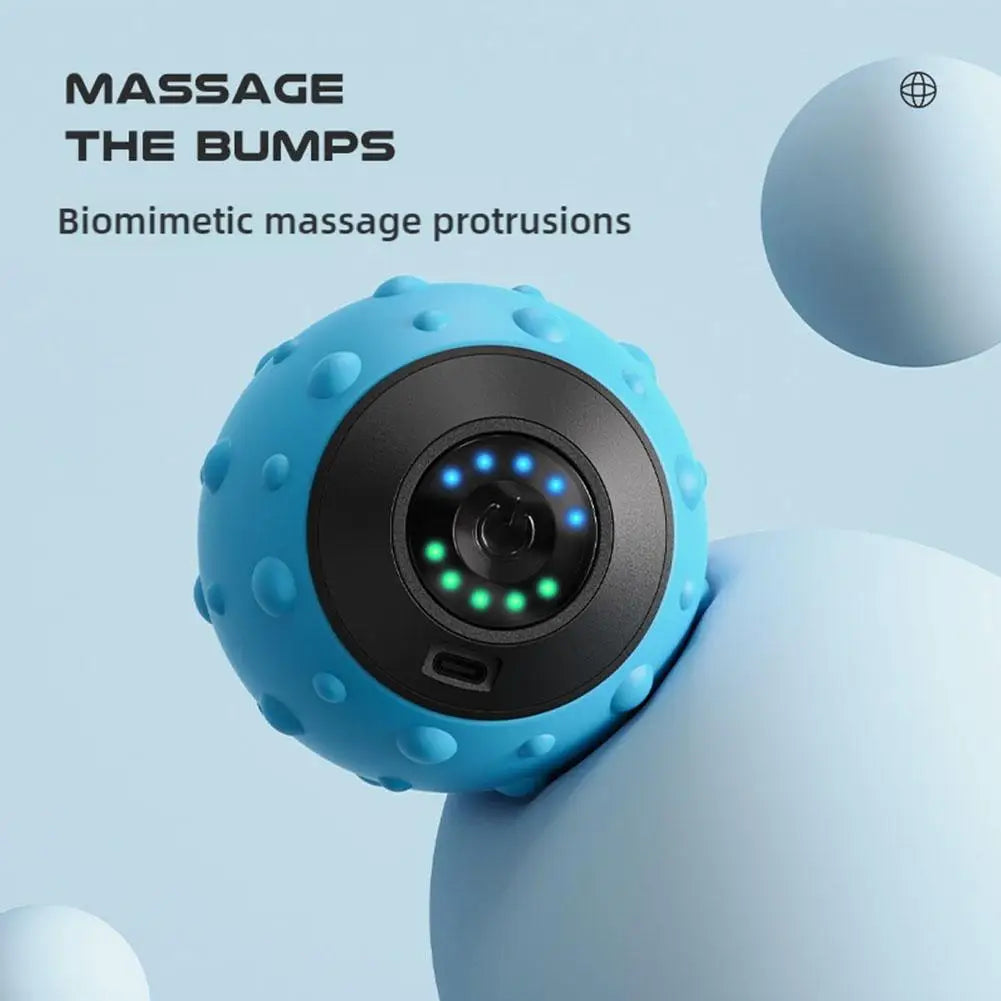 Electric Massage Ball Health Care Fascia Ball Muscle Relaxation Ball Massager Fitness Yoga Exercise Vibrating Yoga Fitness