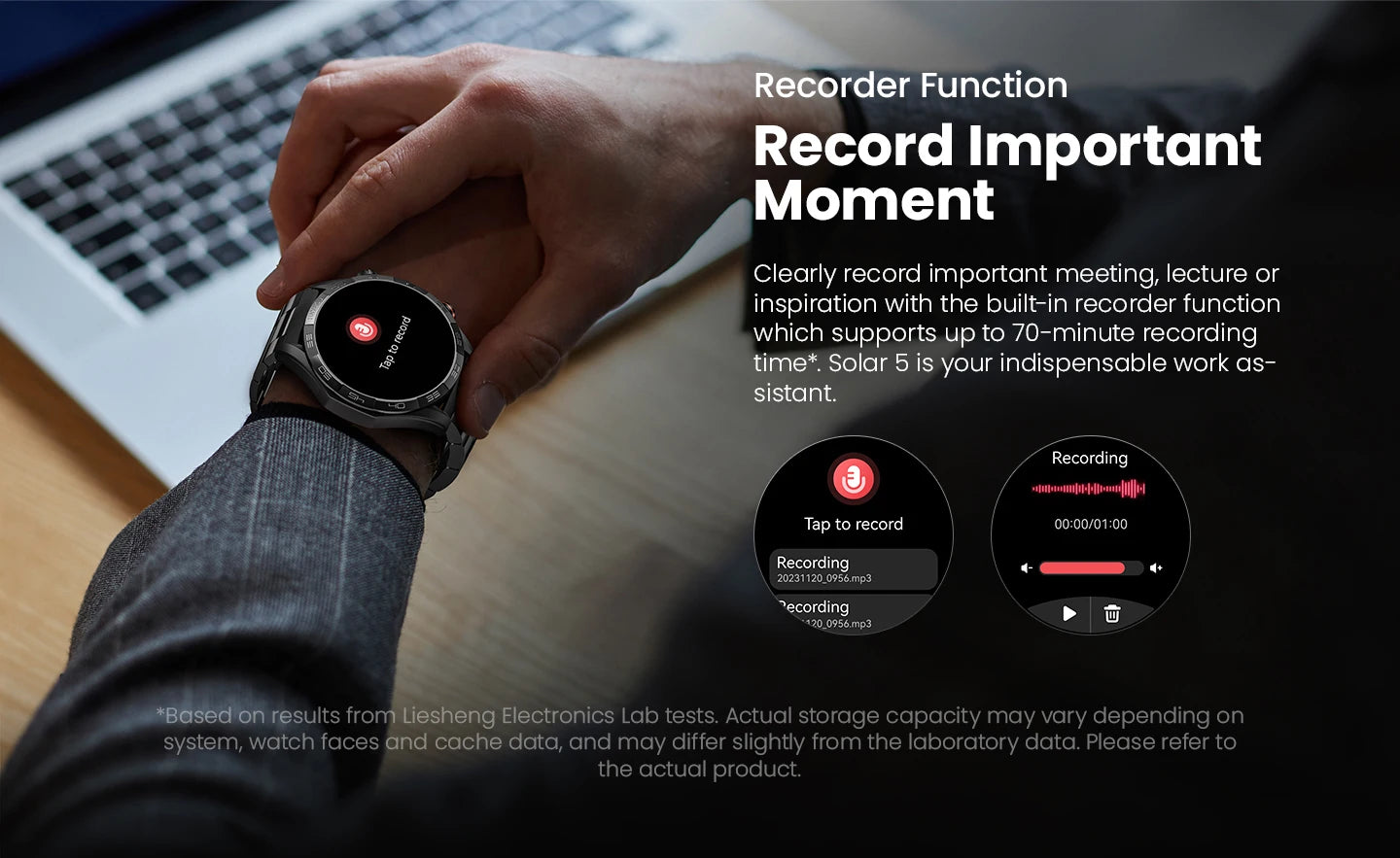 HAYLOU Solar 5 – Performance, Saúde e Ecrã AMOLED