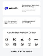 Baseus Bowie 30 Max Bluetooth Headphones 45dB Noise Cancellation Hi-res LDAC Over Ear Headset 3D Spatial Audio Wireless Earphone