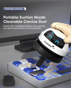 Mini Aspirador de Mesa USB Portátil para Poeiras e Migalhas, Potência 5W