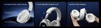 MCHOSE X9 Wireless Gaming Headset 7.1 Surround Sound Noise Canceling Mic Low 15ms Latency FPS Games E-sports Headphones