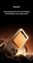 Lenovo 10000mAh UltraSlim Power Bank — Magnético Wireless