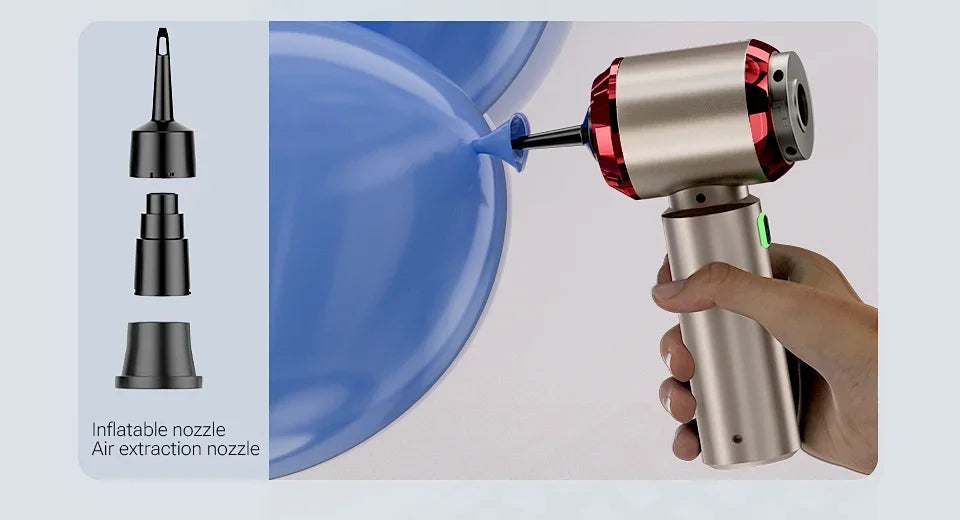 Mini Car Vacuum 98500Pa — Aspirador Portátil Sem Fios USB Super Potente