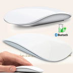 Lenovo Wireless Mouse Rechargeable Bluetooth 5.0 Silent Surface Touch Mice Ultra-thin Magic Mouse For Laptop Ipad Mac PC Macbook