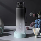 1 Liter Large Capacity Sports Water Bottle Leak Proof Colorful Plastic Cup Drinking Outdoor Travel Portable Gym Fitness Jugs