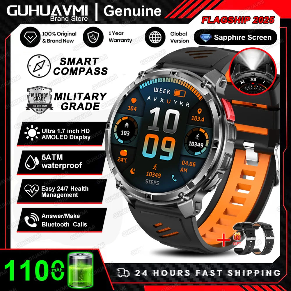 T‑REX 3 Ultra – Resistência 10ATM, AMOLED HD e Autonomia Extrema