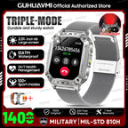 Smartwatch Militar 2026 – Robustez Extrema, Lanterna LED e Autonomia XL