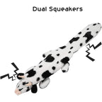 Conjunto 5 Peluches Crinkle sem Enchimento – Brinquedos Squeaky em Formato Animal