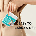 Pet cleaning products Disposable finger toothbrush Pet teeth cleaning wet finger covers Dog and cat oral cleaning