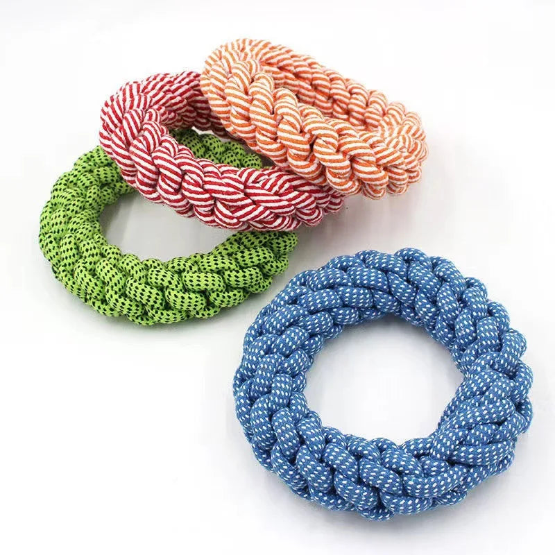 Bite-Resistant &Durable Chew-Proof Rope Knot Dog Toy - Heavy-Duty Interactive Chew Toy for Medium &Large Dogs (Golden Retriever)