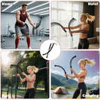 Fortalecedor de Braços com Mola Flexível — Conjunto de 2 para Bíceps e Tríceps