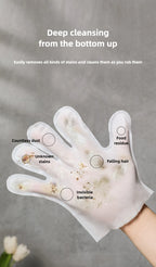 Pet no-wash hair cleaning gloves dog bath deodorization disposable cat cleaning wipes 8 pieces per pack of pet products for cat