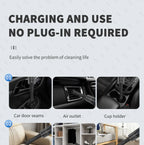 Mini Car Vacuum — Aspirador Portátil Sem Fios para Carro, Casa e Teclado