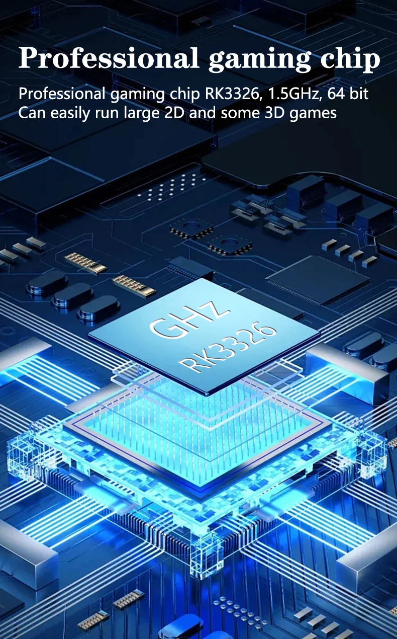 New ultra retro R36 handheld game console, 4.0-inch portable game console, Linux system, 128GB portable video game console.