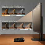 RGB LED Monitor Light Bar Stepless Dimmable Hanging Bar for Work And Gaming - Atmosphere Lamp for Screen Lighting Game Learning