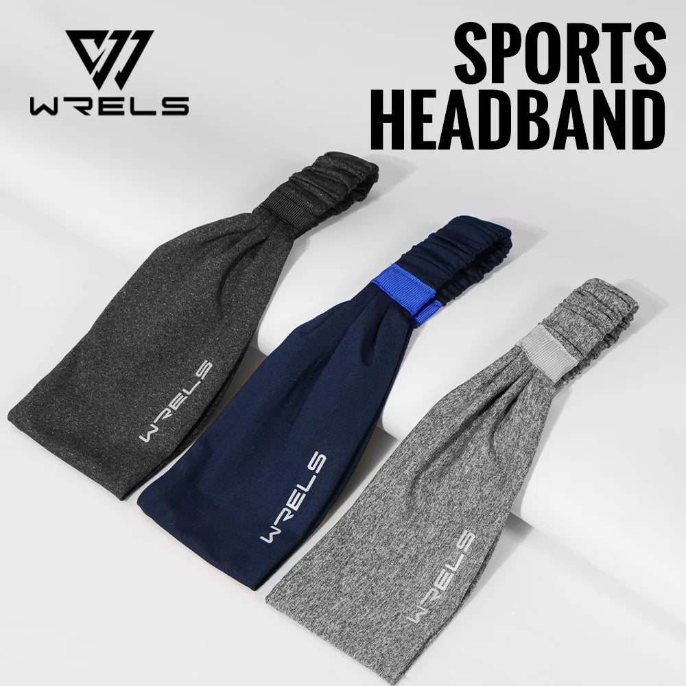 WRELS SweatBand Set – Faixas Desportivas Antiderrapantes e Antissuor (1/2/3 pcs)