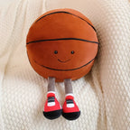 Soccer doll, basketball plush toy, creative soccer doll, cushion, pet ball, interactive dog and cat toy.