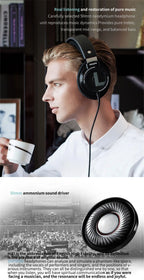 Philips SHP9500 Headphone HiFi Stereo Wired Earphone Computer Online Learning Earbuds Esports Game 3.5mm 6.3mm Universal Headset