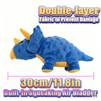 Peluche Dinossauro Resistente com Som – Brinquedo Interativo de Dupla Camada