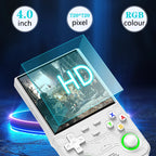 New ultra retro R36 handheld game console, 4.0-inch portable game console, Linux system, 128GB portable video game console.