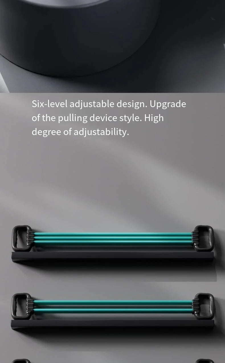 Treinador Ajustável de Ombros, Costas e Peito com Corda Elástica de Alta Resistência