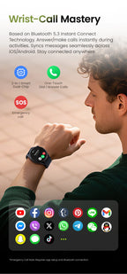 HAYLOU Watch 4S – AMOLED HD, GPS Avançado e Performance Desportiva