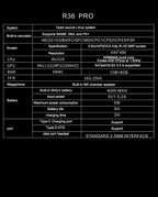 2025 R36S Pro Game Console Retro 128gb Console R36s R36 S R36h Rs36s K36 Konsole Consolle Jeux GamBoy Max Video GameHandheld