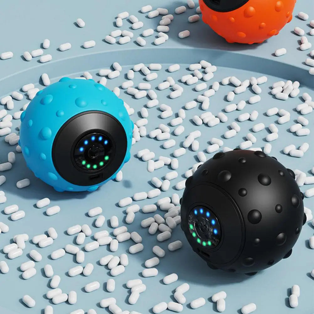 Electric Massage Ball Health Care Fascia Ball Muscle Relaxation Ball Massager Fitness Yoga Exercise Vibrating Yoga Fitness