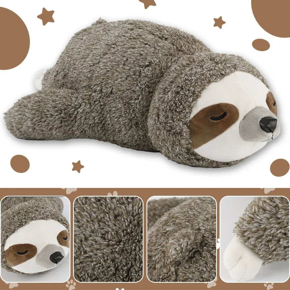 Peluche Sloth com Batimento Cardíaco – Brinquedo Calmante para Cachorros