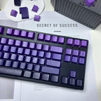 Line Gradient Side Shine Through Keycaps Cherry Profile PBT Custom Keycaps for 60% 65% 75% 96% 98% 100% Mechanical Keyboard