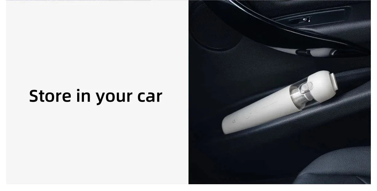 Aspirador Portátil MIJIA 13000PA Sem Fios para Casa e Carro, Power 120w