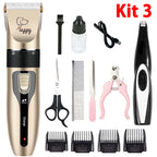 Electric Pet Clipper Grooming Kit For Dogs Reachable Trimmer Haircut Cat Hair Cutting Remover Professional Machine Set