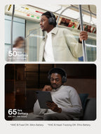 Baseus Bowie 30 Max Bluetooth Headphones 45dB Noise Cancellation Hi-res LDAC Over Ear Headset 3D Spatial Audio Wireless Earphone