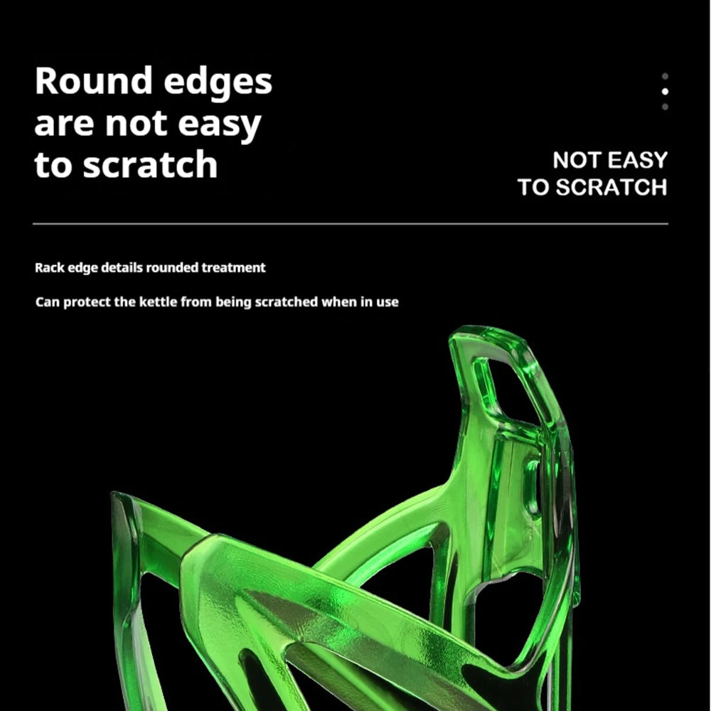 Suporte de Garrafa para Bicicleta – PC Resistente com Acabamento em Cor Gradiente