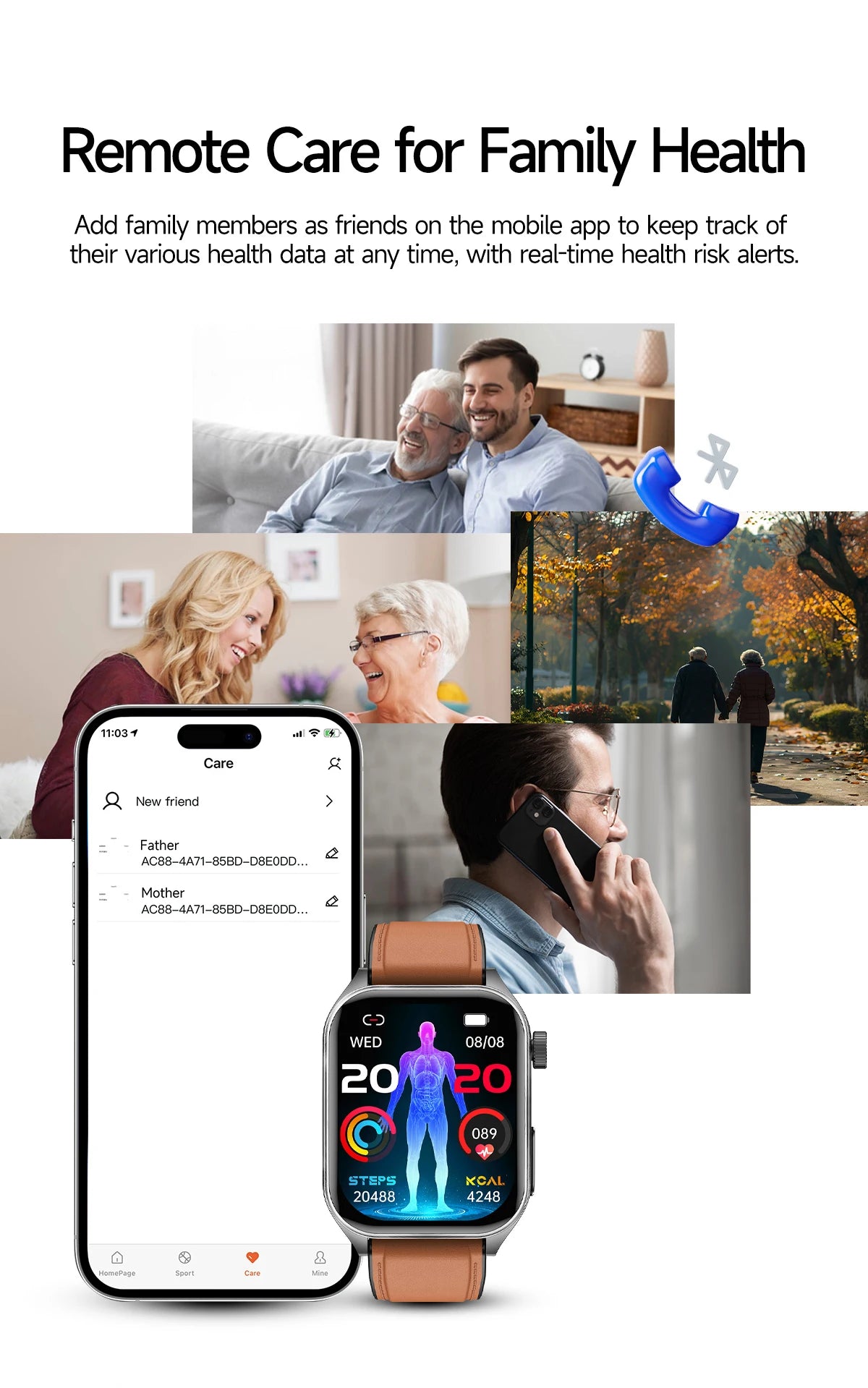 Smartwatch Saúde 2026 – Laser Inteligente, Diagnóstico Completo e Estilo Masculino