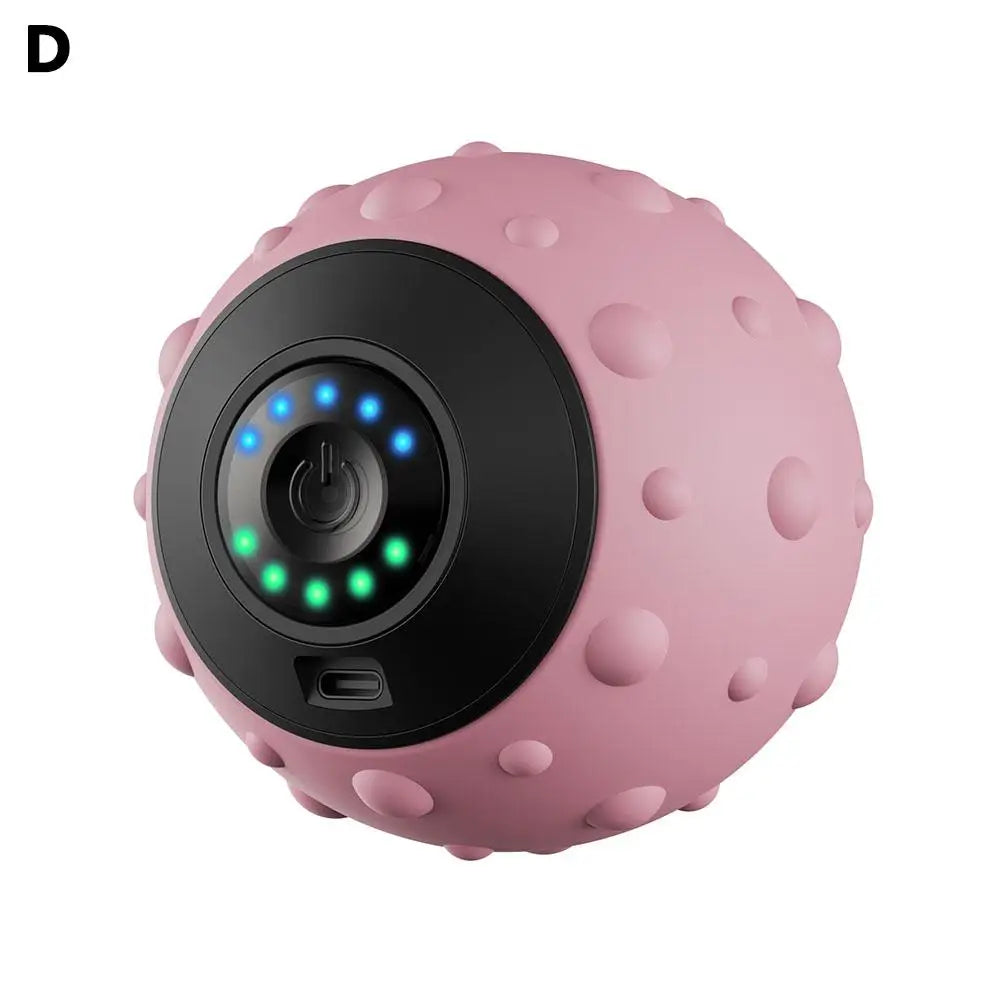 Electric Massage Ball Health Care Fascia Ball Muscle Relaxation Ball Massager Fitness Yoga Exercise Vibrating Yoga Fitness